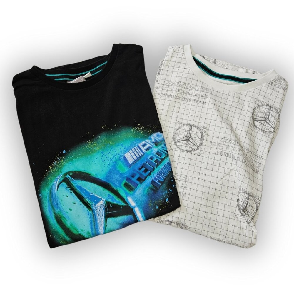 PUMA MERCEDES BENZ RACING GRAPHIC TEE BUNDLE SIZE LARGE